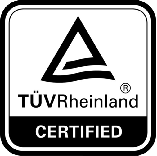 TÜV Rheinland Certified